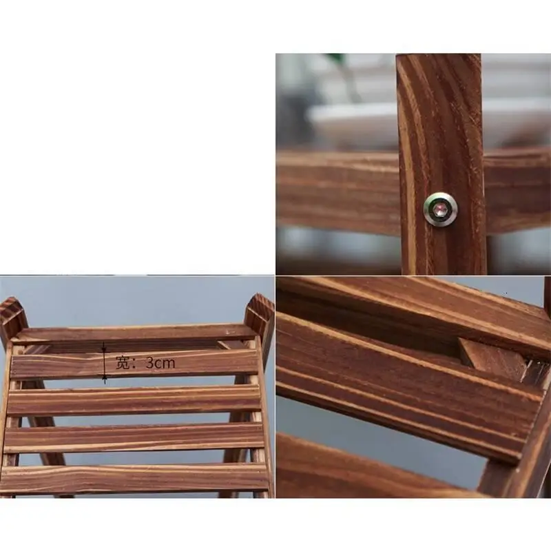 Urbano Madera Plantas деревянный стол плантенстандард лестница Estanteria Para Macetas открытый завод стеллаж балкон полка цветок стенд
