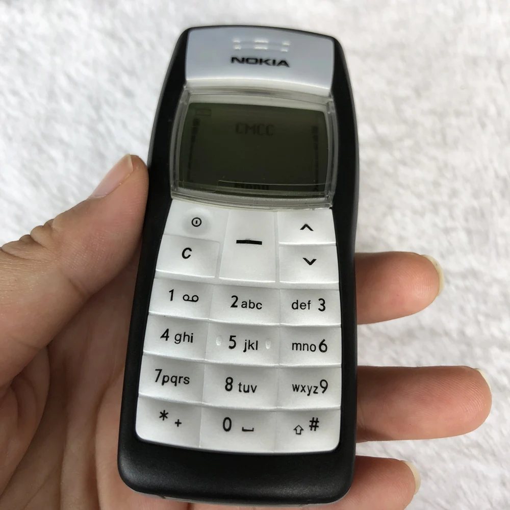Отремонтированный мобильный телефон NOKIA 1100, дешевый телефон, старые мобильные телефоны, не могут использовать в Северной Америке