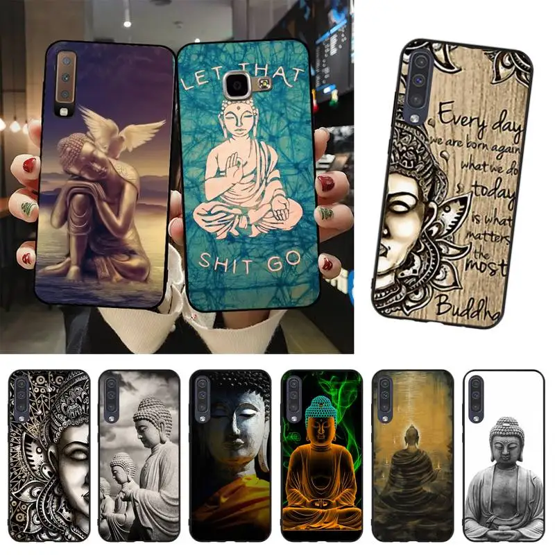HTXian Buddha budha Custom Soft Phone Case For Samsung A51 A71 A40 A50 A70 A10 A20 A30 A6 A7 A8 A9 | Мобильные телефоны и
