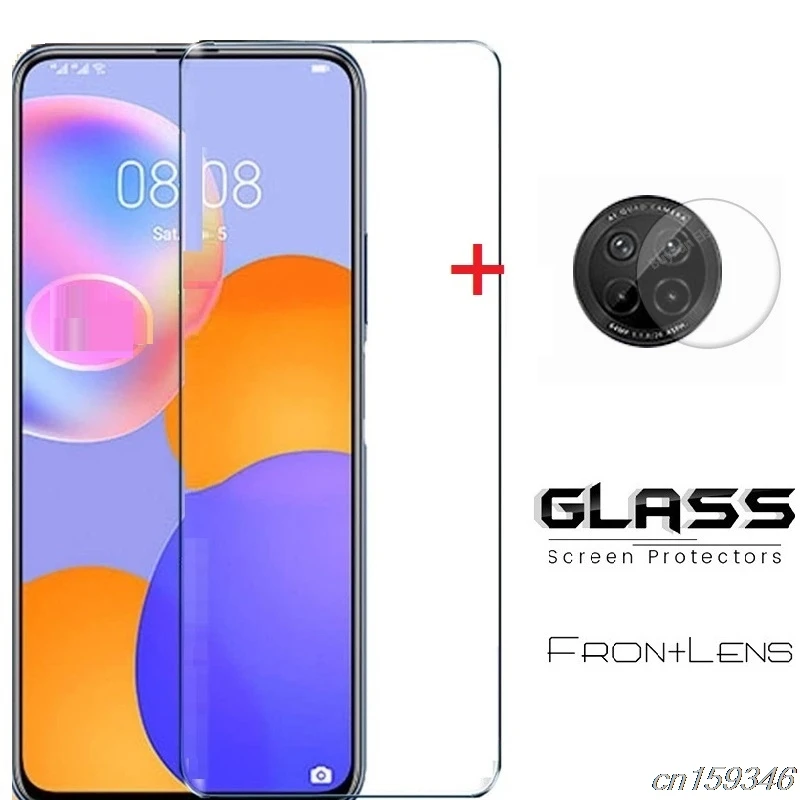Protector Per Huawei Y9A/P Di Smart 2021 Lente In Vetro Temperato Pellicola Di Vetro Di Protezione Della Macchina Fotografica Su Y9A Y 9A 6.63 ''Frl-2