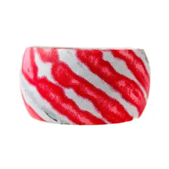 

Chain bracelet lined with fabrics assasa handmade multicolor