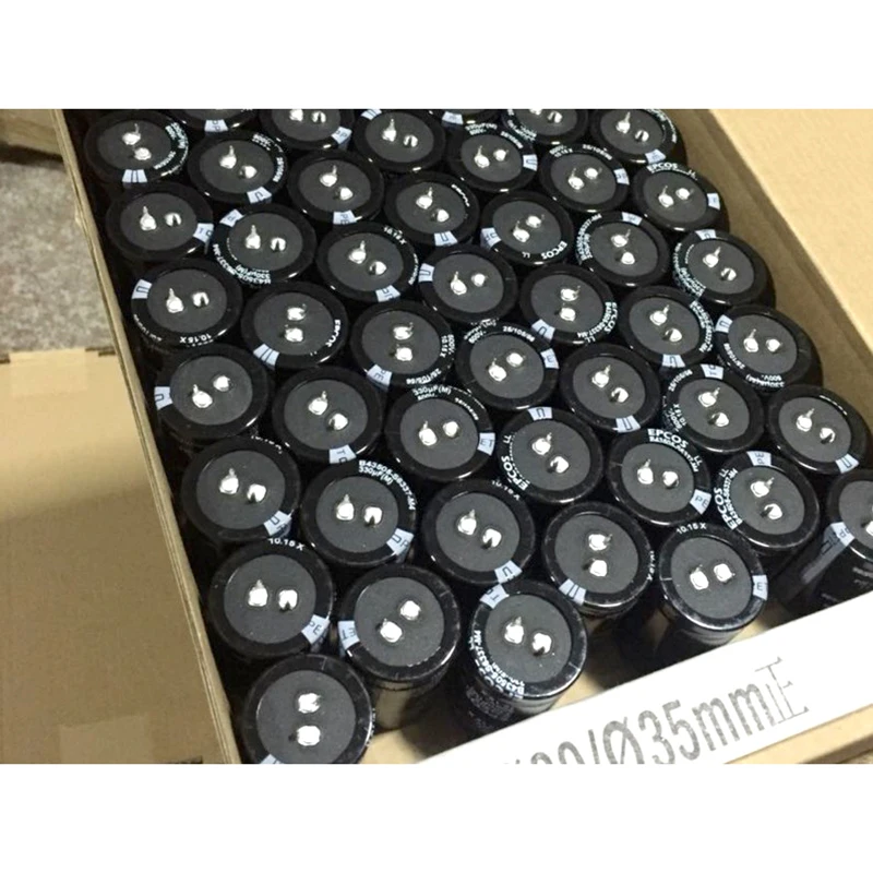 Tubo de Alta Fidelidade Amplificador Capacitor Axial Alta Tensão Capacitor Eletrolítico Pcs 330uf 500v - Image 3