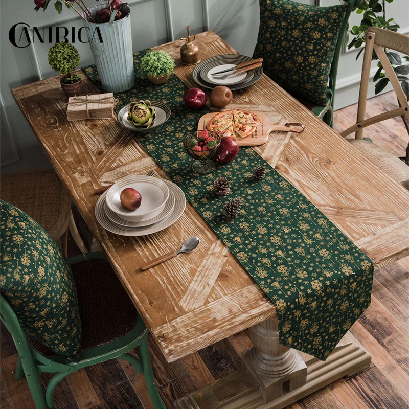 

Table Runner Chrismas Chemin de Table for Home Party Wedding Christmas Decoration Table Runners Dining Room Restaurant Table