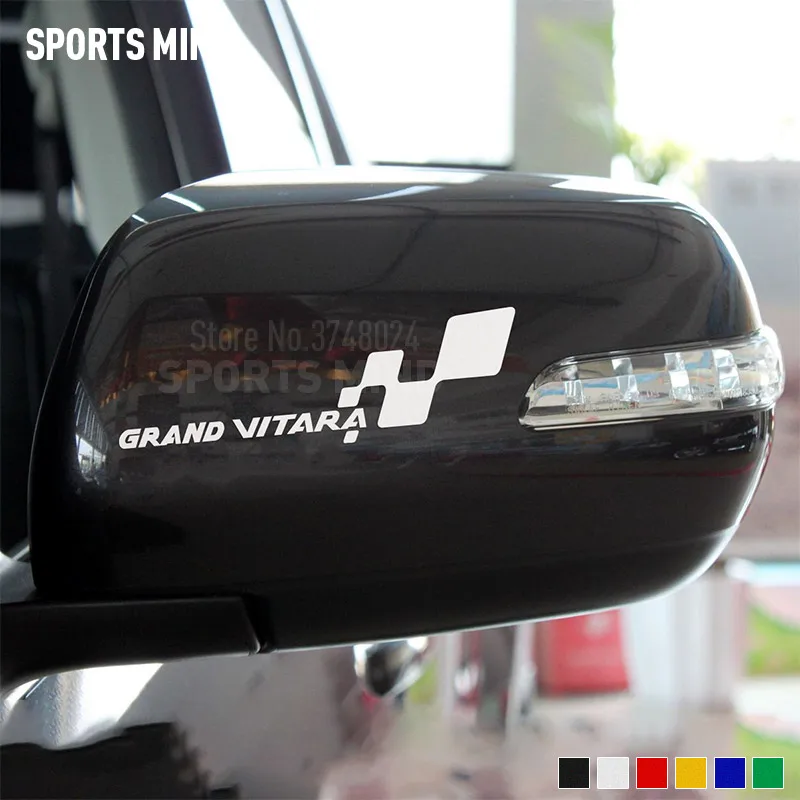 3 пары спортивных аксессуаров для Suzuki Grand Vitara 2008, автомобильные аксессуары, стильные автомобильные наклейки