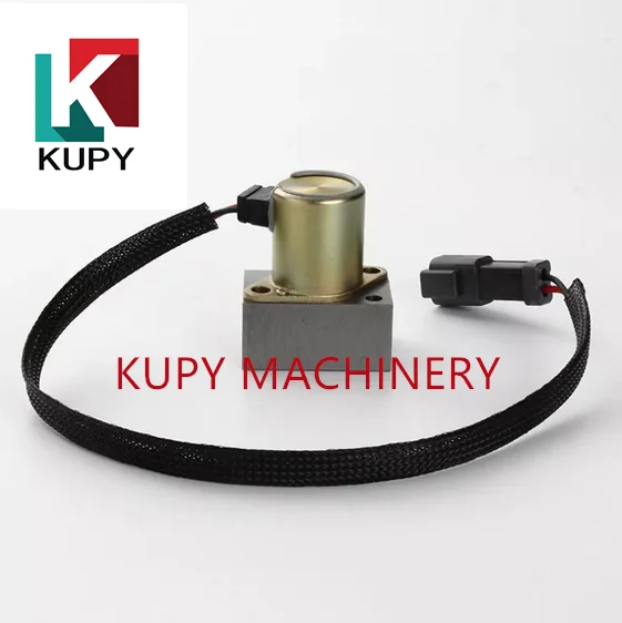 

KUPY high quality Excavator main pump Solenoid Valve 702-21-55901 702-21-57400 702-21-55600 For Komatsu PC200-8