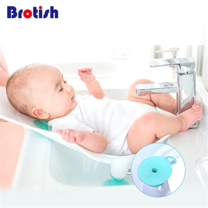 

Baby Non-Slip Bath Tub Travel Infant Shower Basin Seat Baby Care NewBorn Safety Security Bathtub Seat Support Thicken Washbow