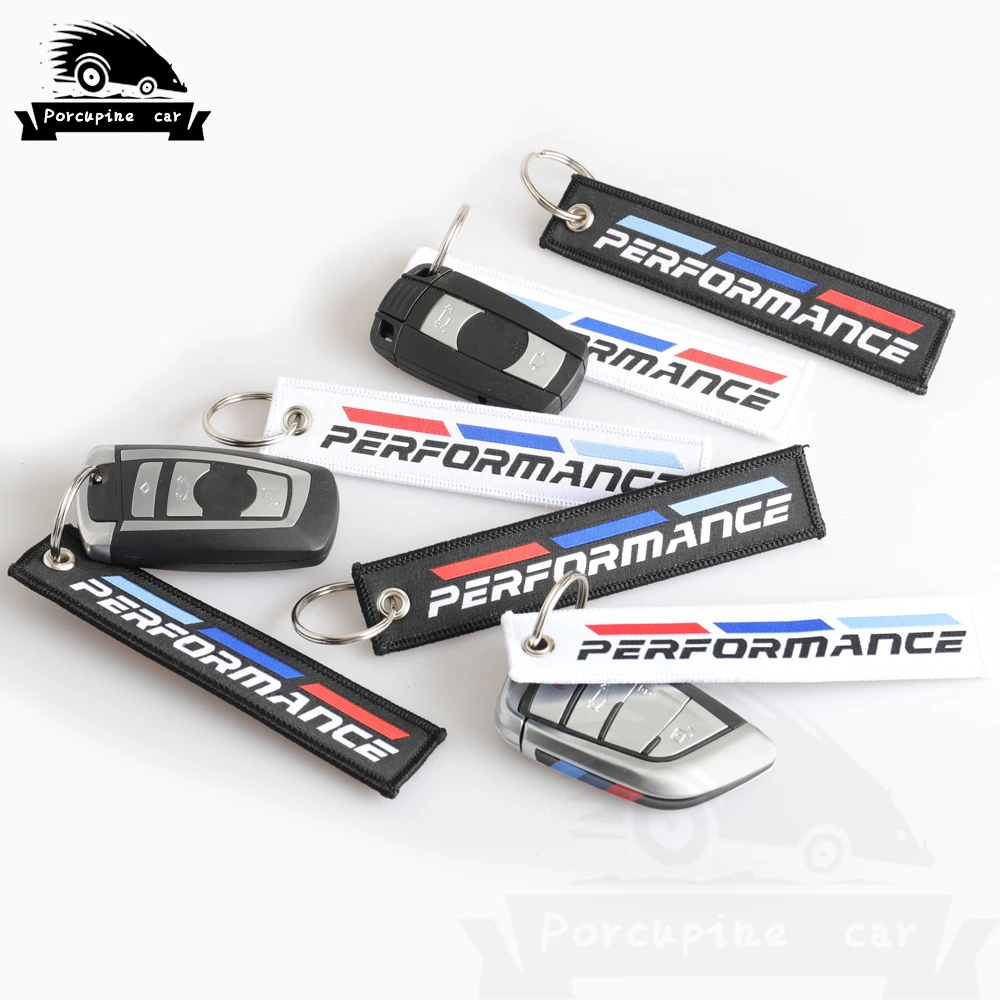 M performance Keychain Key Chain for BMW 1 3 4 5 7 Series GT X1 X3 X4