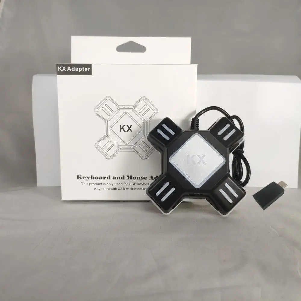 Игровая клавиатура и переходник для мыши геймпад USB контроллер конвертер для Xbox/PS4/PS3 с светодиодный подсветкой