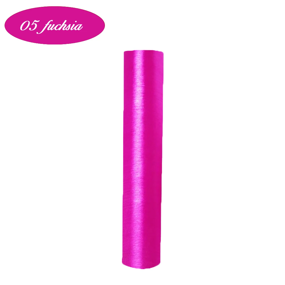 26M*29CM Organza Roll for DIY Wedding Flowers Chair Cover Crystal Organza Tulle Roll Fabric for Christmas Event Party Decoration - Цвет: 5