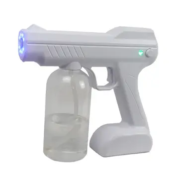 

Blue Light Nano Steam Gun Atomizing Fogger Disinfection-Sprayer Gun Wireless Nano Mixed Vapor Nano Spray Machine 800ML 1300W
