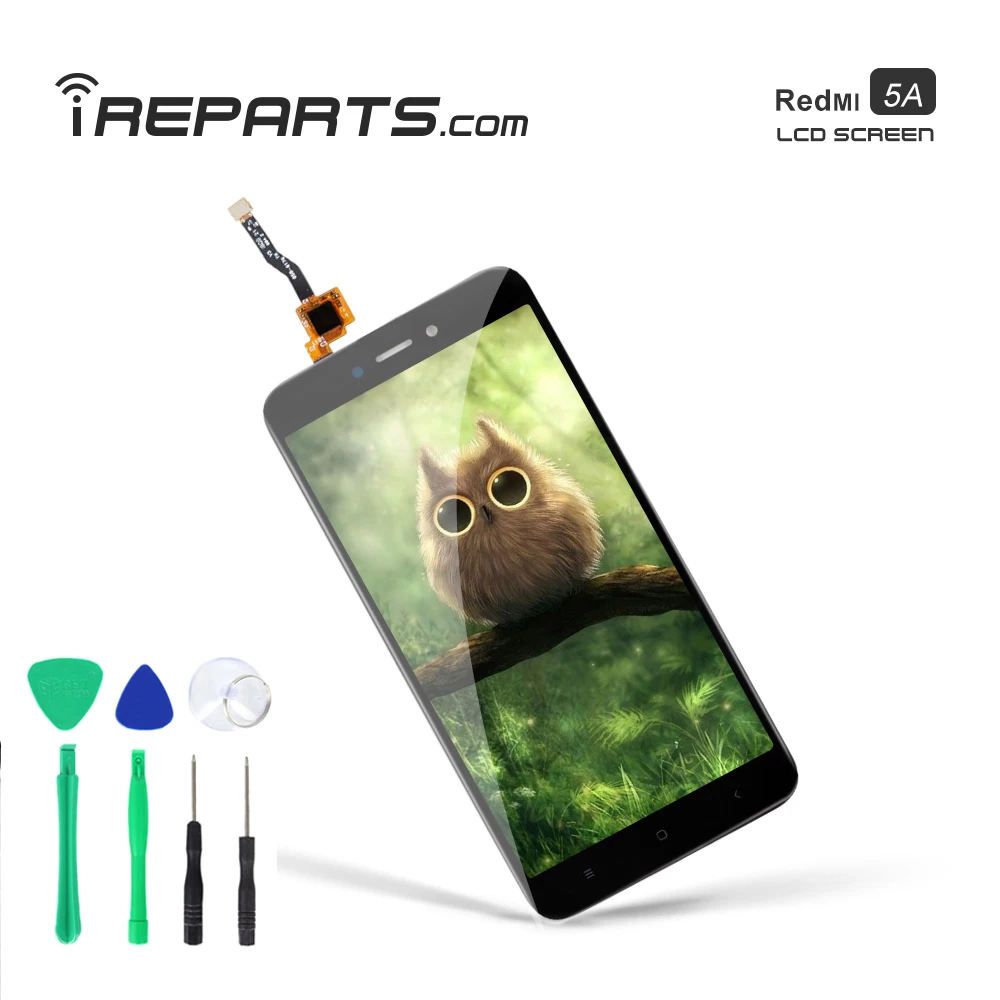 

IREPARTS Display LCD for Xiaomi Redmi 5A Touch Screen Replacement Digitizer Pantalla + Free Tools Gift