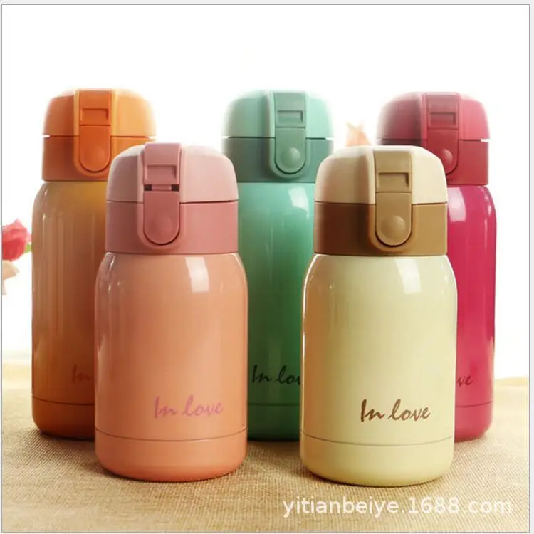 

New Style Candy-Colored Bounce Stainless Steel Vacuum Flask Customizable Logo