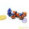 Bescon Mini Two Tone Polyhedral RPG Dice Set 10MM, Small Dice Set D4-D20 in Tube, 7pcs set 5