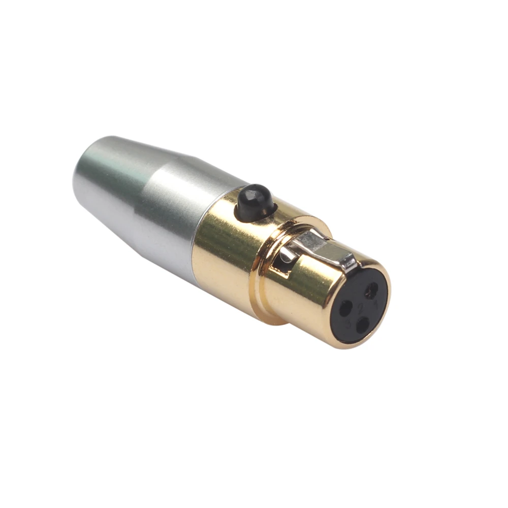 1 пара 3Pin XLR Мужской Женский штекер из чистой меди корпус анти-помех эффект Аудио