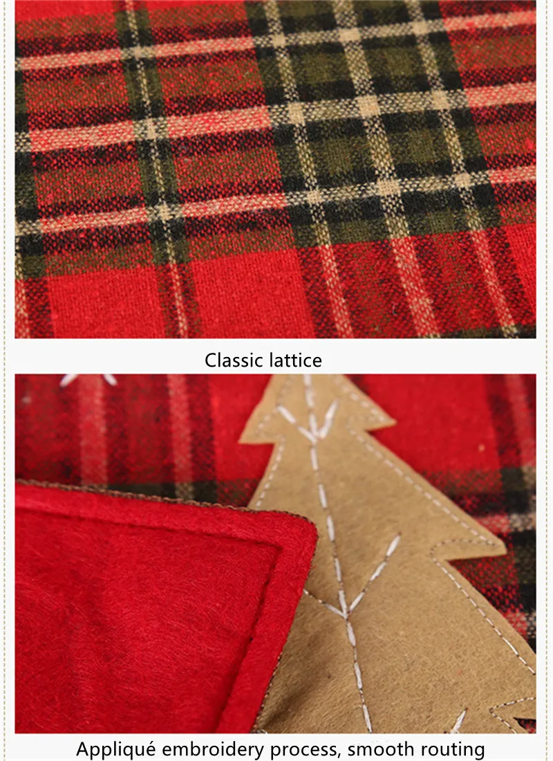 New Christmas Decorations Christmas Tablecloths High-quality Cloth Placemats Insulation Cloth Matsdining TableNew Year Gifts New Christmas Decorations Christmas Tablecloths High-quality Cloth Placemats Insulation Cloth Matsdining TableNew Year Gifts