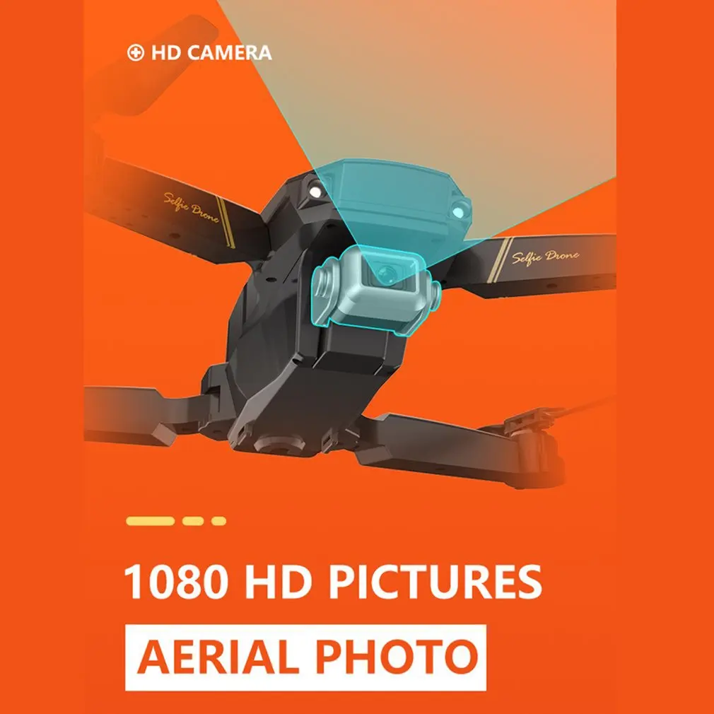 GD89 wifi FPV 1080P HD камера с режимом поддержания высоты складной Радиоуправляемый Дрон RTF2.4GHz технология с технологией анти-помех