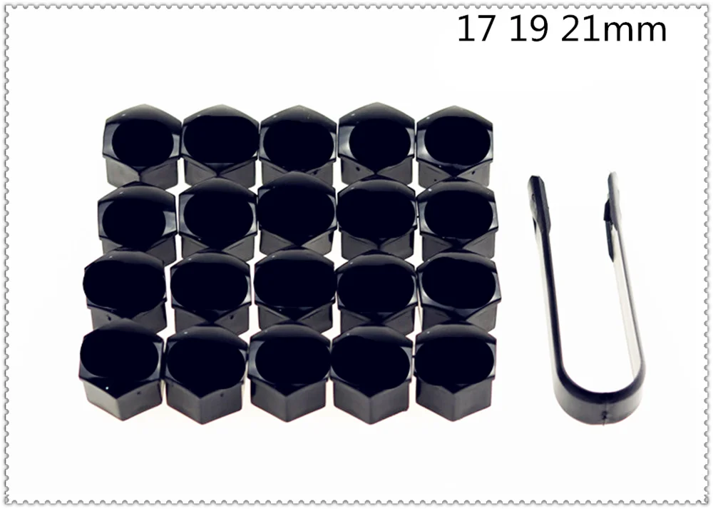 Car shape 20Pcs universal rust 17 19 21mm tire nut bolt protection cap for Mercedes Benz GL63 GL-Class G65 G550 G350 E300 | Автомобили и