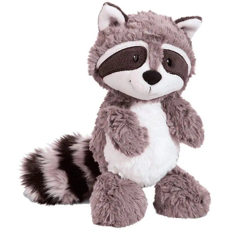 Peluche de mapache kawaii de 55 cm, bonito mapache, peluche suave y bonito, muñeco de peluche para niñas, niños, bebés, regalo de cumpleaños