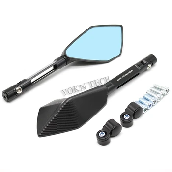 

Universal Motorcycle Aluminium Rearview side Mirror For HONDA cbr 600f nc 700s dct cb 400 super four For SUZUKI bandit 1200