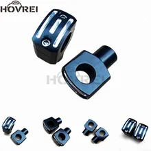 Универсальный " 25 мм Мотоцикл с ЧПУ повышающие фиксированные зажимы для сидений руль стояк Ручка крепления стояки адаптер для Harley на заказ