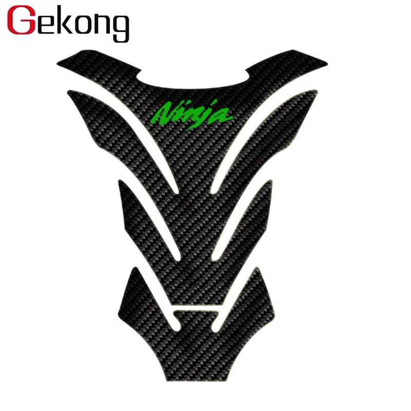 Для KAWASAKI NINJA 250 300 400 650 1000 ZX6R ZX10R мотоцикла углеродного волокна мазута Бензобак Pad Tankpad наклейка протектор Стикеры