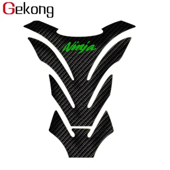 

For KAWASAKI NINJA 250 300 400 650 1000 ZX6R ZX10R Motorcycle Carbon Fiber Oil Fuel Gas Tank Pad Tankpad Decal Protector Sticker