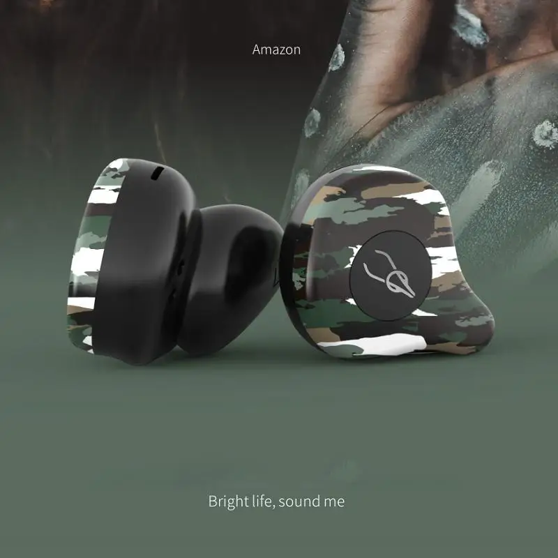 Оригинальная Sabbat X12 ультра камуфляжная TWS беспроводная Bluetooth гарнитура 5,0 стерео наушники-вкладыши