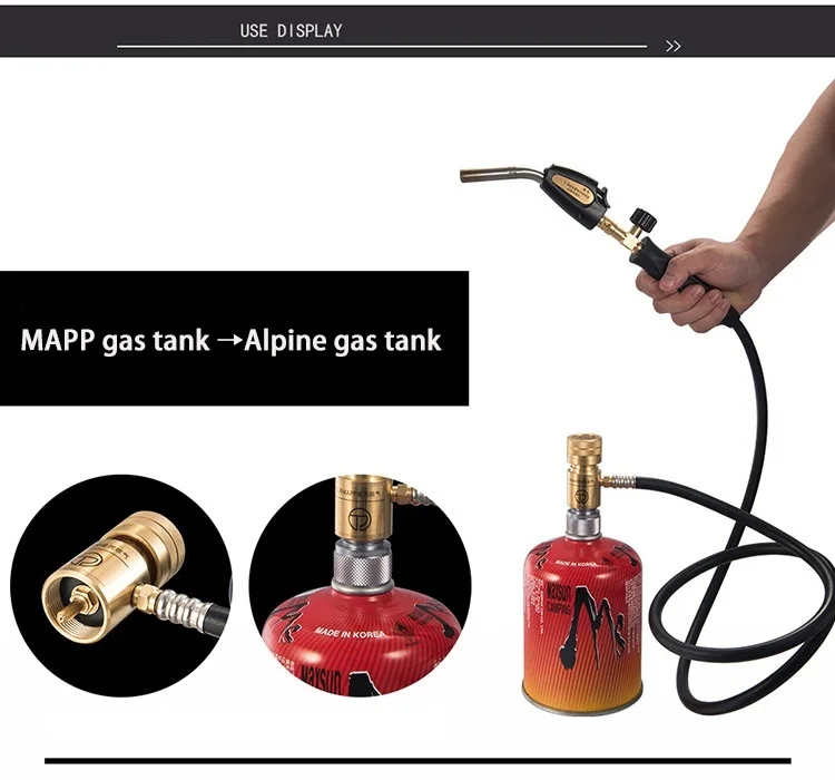 Алюминиевый сплав Открытый Кемпинг Америка и mapp-газ цилиндр картридж передачи Соединительный газовая плита EPI адаптер