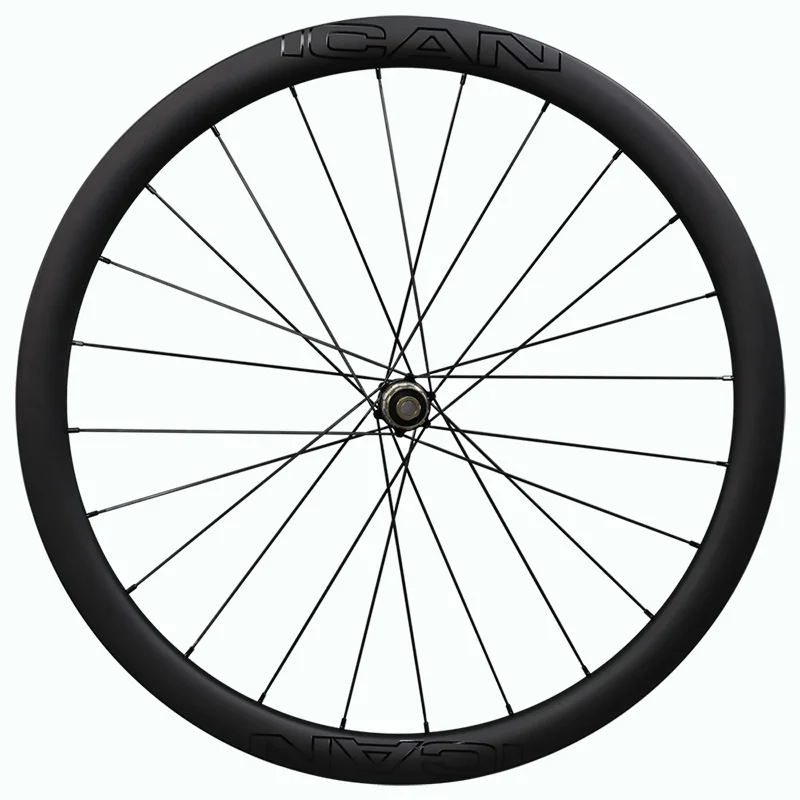 AERO ICAN Carbon bike wheelset disc brake super light rim novatec 411 412 SAPIM-CX-RAY wheels carbon clincher 50mm carbon wheels