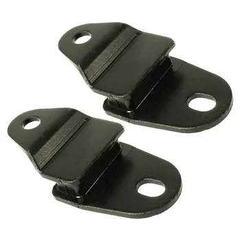 

Black Muffler Stays Mounts 2pcs Exhaust Fit for Banshee 350 YFZ350 1987-2006