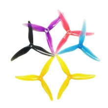 

4PCS Propeller 4.7 Inch CW CCW 3-Blade Paddles Fall Resistant Dual Compatible Holes Propellers Prop for RC Drone Assembly Parts