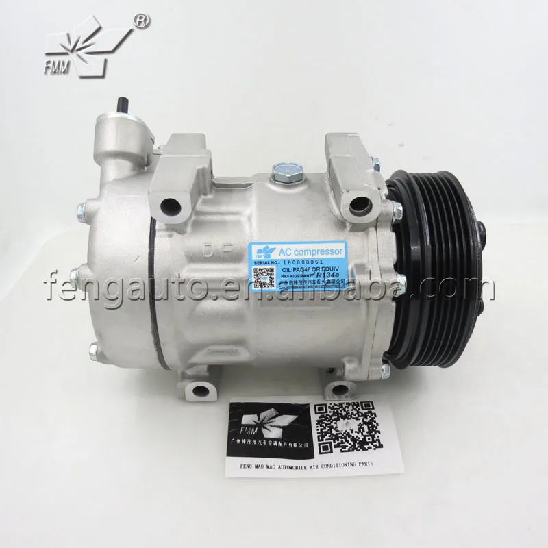 9686061780 TSP0155147 автоматического охлаждения насоса сцепления 6pk ac компрессор 7V16 для peugeot 406 607 C5 C8