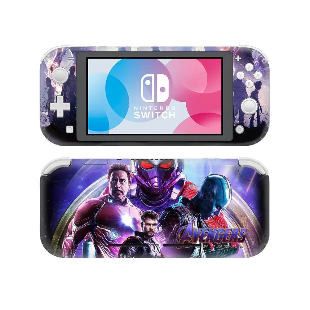 Наклейка для nintendo Switch с изображением Мстителей, наклейка для nintendo Switch Lite, Защитная пленка для Kind Switch Lite, наклейка для кожи - Цвет: YSNSL0554