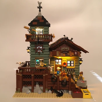 

USB Powered Building Blocks LED Lighting Kit for Fisherman Hut 21310 (Only LED Light, No Block Kit)