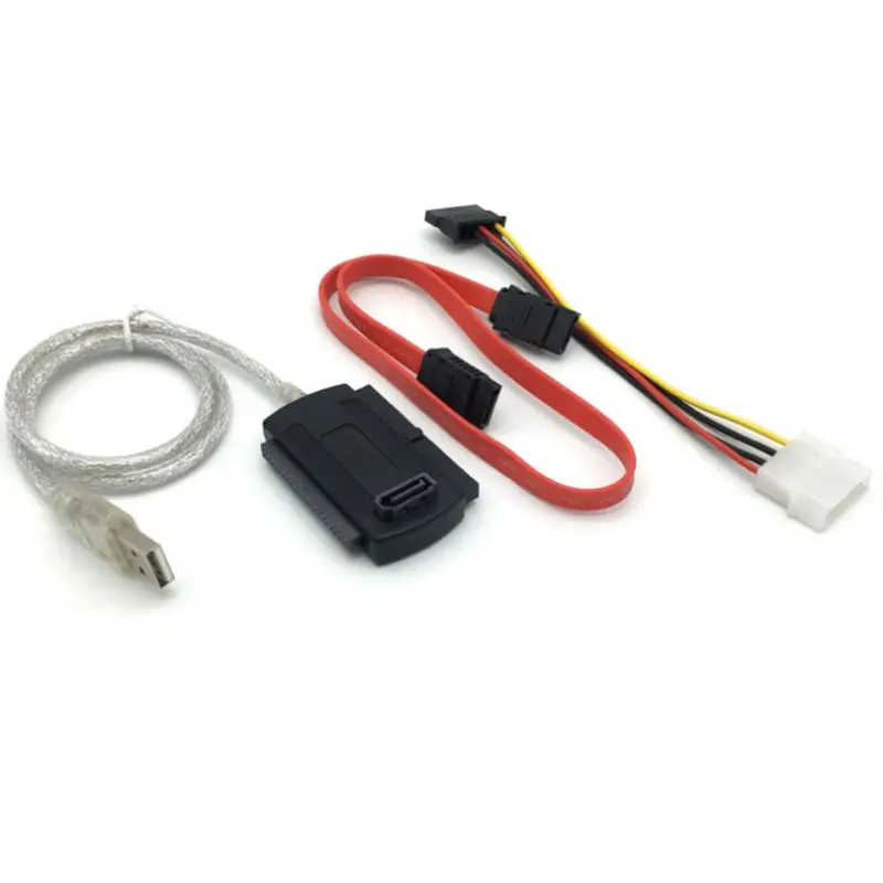 3 шт./компл. SATA/PATA/IDE в USB2.0 конвертер кабель адаптер конвертер для 2,5/3,5 ''жесткий диск Аксессуары 28TE - Цвет: White