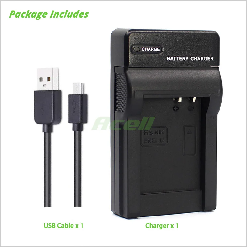 EN EL12 USB зарядное устройство для Nikon KeyMission 170 360 COOLPIX W300s A900 A1000 B600 AW100s AW120 AW130 P300 P340 P330