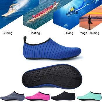 

Unisex Sneakers Swimming Shoes Non-slip Water Shoes Soft Walking Yoga Shoes Socks Surfing Diving Beach Shoes For Adult