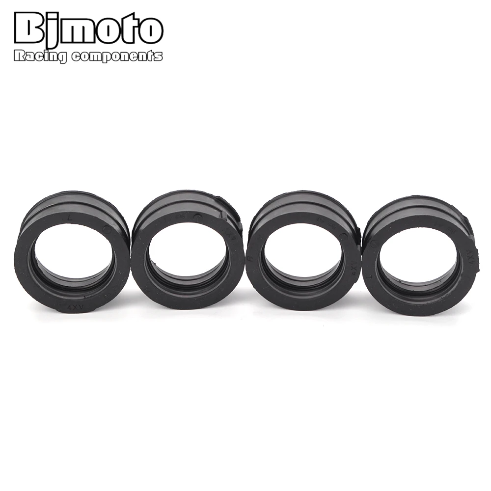 BJMOTO 4 шт. МОТОЦИКЛ КАРБЮРАТОР шарнир Впускной регулятор Интерфейс адаптер для карбюратора для Yamaha 4XV-13597-00 YZF R1 1998-2001