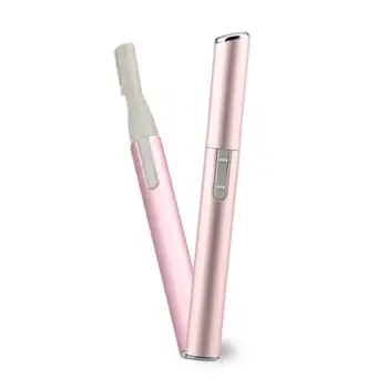

Practical Electric Face Eyebrow Scissors Hair Trimmer Mini Portable Women Hair Clipper Body Shaver Remover Blade Razor Epilator