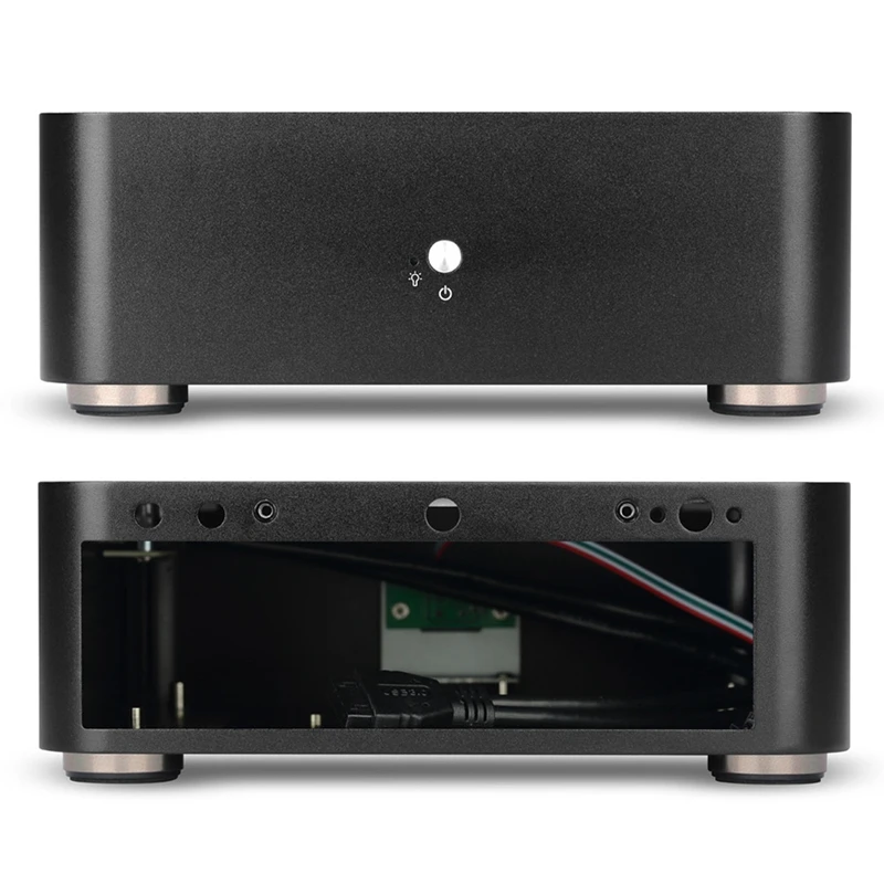 L65 Computer Cases Aluminum Chassis Desktop Mainframe with Usb 3.0 Port for Game Chassis Diy Mini Pc Itx Case L65 Computer Cases Aluminum Chassis Desktop Mainframe with Usb 3.0 Port for Game Chassis Diy Mini Pc Itx Case