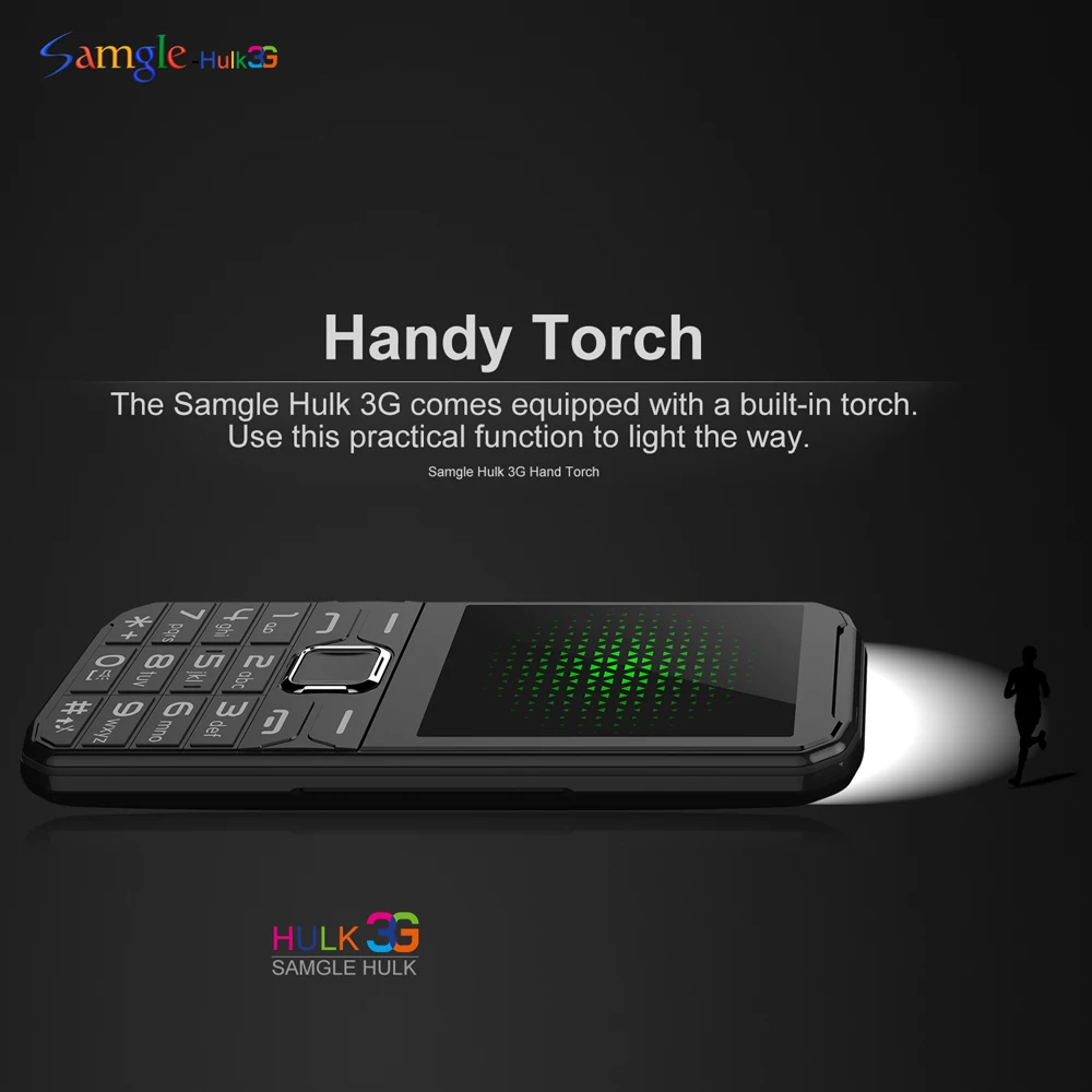 Samgle Senior мобильный телефон 3g WCDMA 2," дисплей Тонкий прочный функция телефон Быстрый набор супер долгий режим ожидания фонарик Whatsapp
