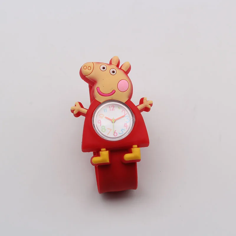 Милые Мультяшные детские часы кварцевые часы Piggy/Pec детские часы горячие детские часы Рождественский подарок