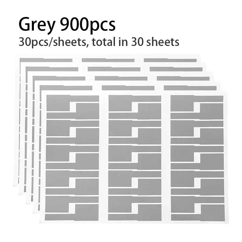 de gravata, marcação, organizador de etiqueta, ferramenta de gerenciamento, 900 peças