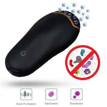 

USB Rechargeable Mini Ozone Sterilizer Deodorization Touch Switch Sterilization Machine 99% Disinfection Sanitizer For Wardrobes