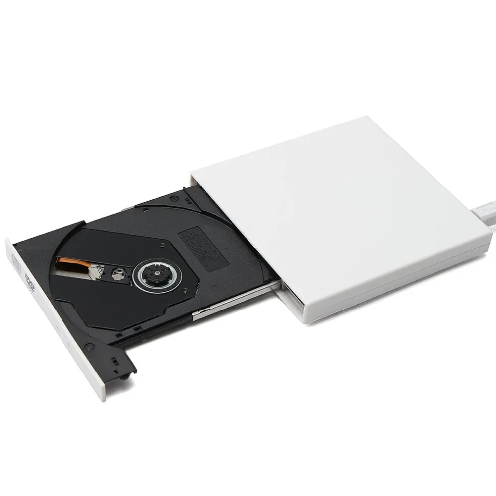 Внешний USB 2,0 привод горелки CD Внешний DVD CD писатель внешний DVD-ROM оптический привод для настольного компьютера ноутбука