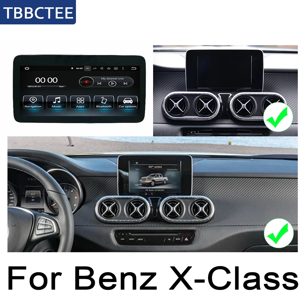 Для Mercedes Benz X Class~ NTG HD экран Android автомобильный gps навигационная карта стерео стиль мультимедийный плеер Автомобильный