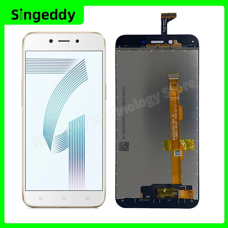 LCD Display for Oppo A71 2018, Touch Panel Screen Digitizer, Glass