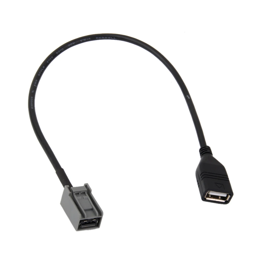 Car USB Converter AUX MP3 Audio Cable for Honda Crotour Odyssey SPIRIOR
