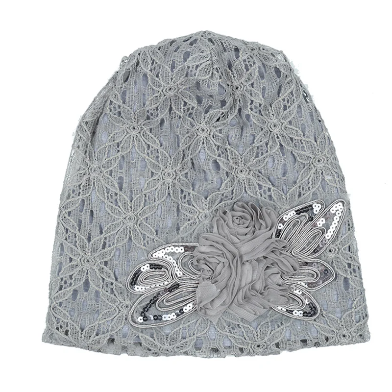 T-MAC кружева Skullies Beanies cap s женщин химиотерапия тюрбан стрейч женский ворс кучи кепки дамы розовый платок-бандана