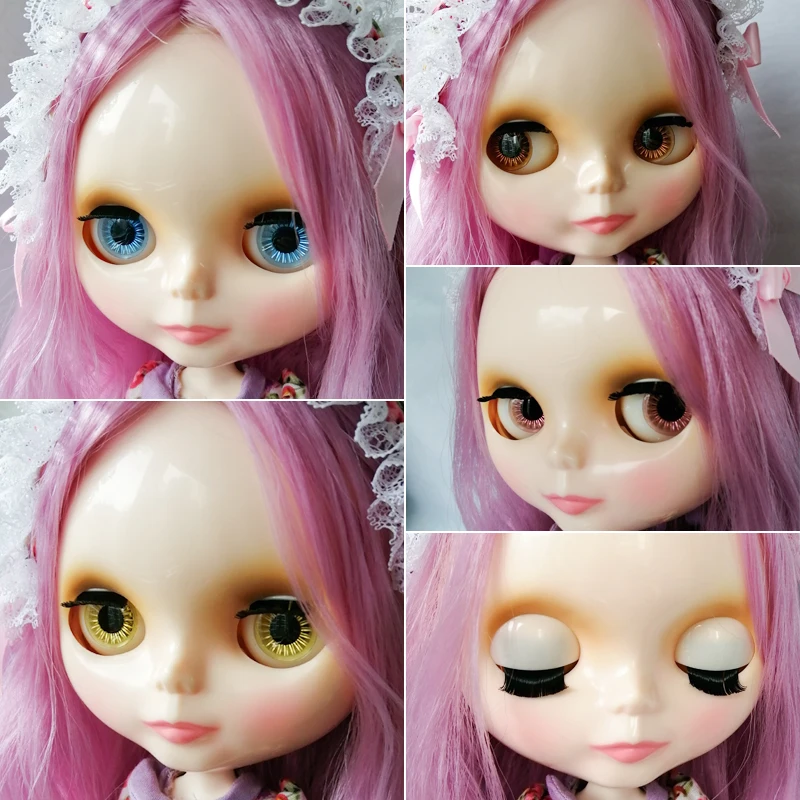 Neo Blyth кукла на заказ, NBL блестящее лицо, 1/6 OB24 BJD, шарнирная кукла на заказ, куклы Blyth для девочки, подарок для коллекции NBL 01
